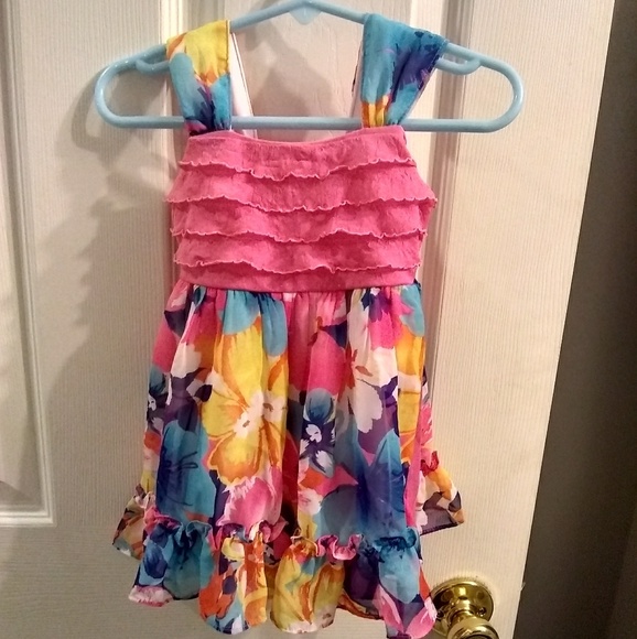 Youngland Other - 🎆5 for $25🎆Youngland Baby Floral Ruffle Dress